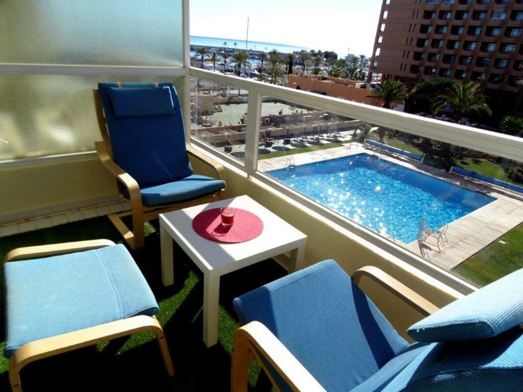 Appartement 1St Lign On The Beach Фуэнхирола Экстерьер фото